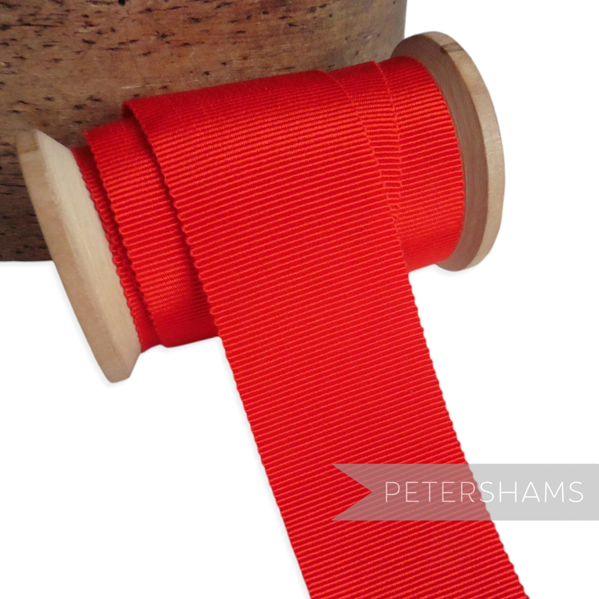 Palest Peach Rayon Petersham Grosgrain Ribbon (Made in Japan) – Britex