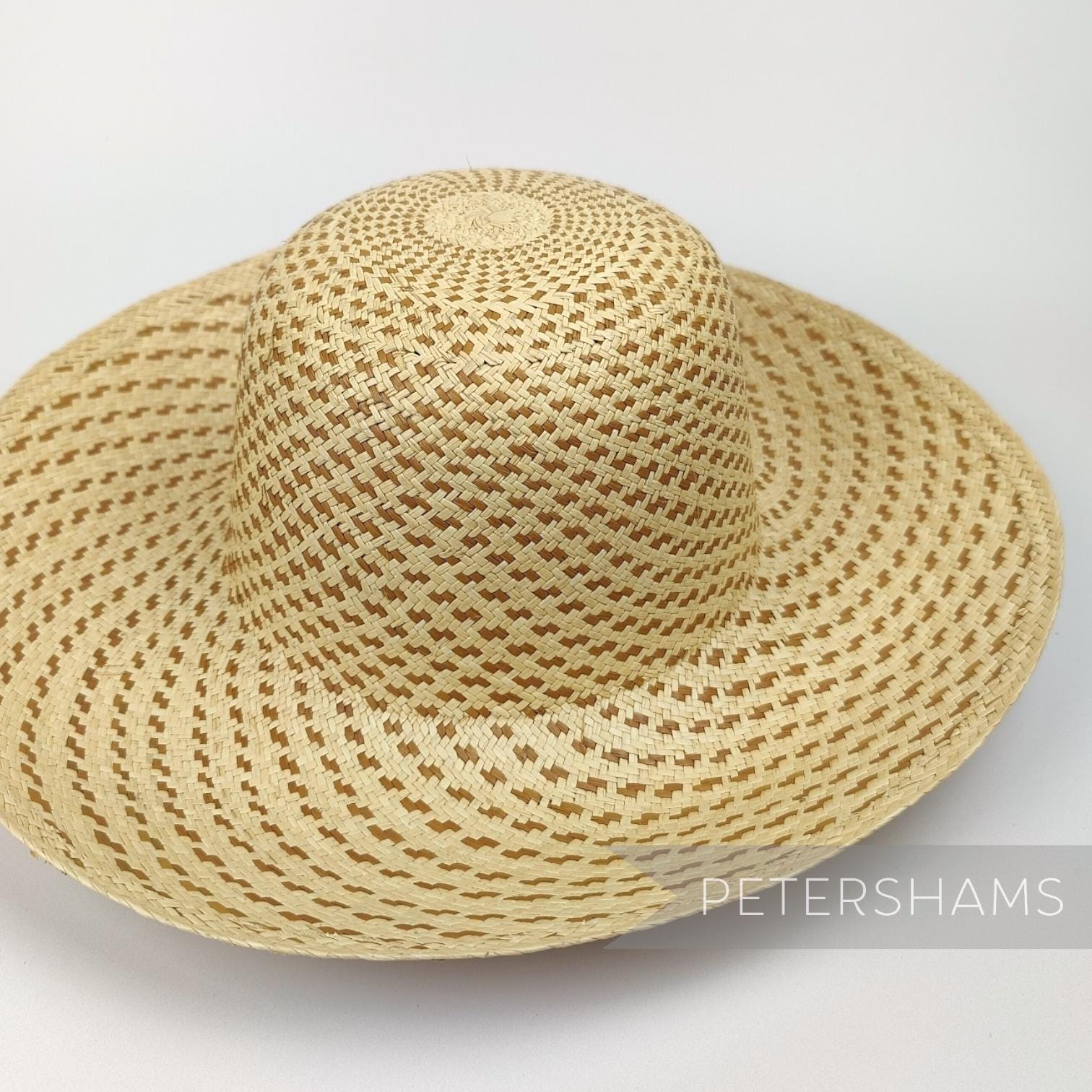 エクアドル産 パナマ麦わら製 ケープラインハット ボディ（帽子作り