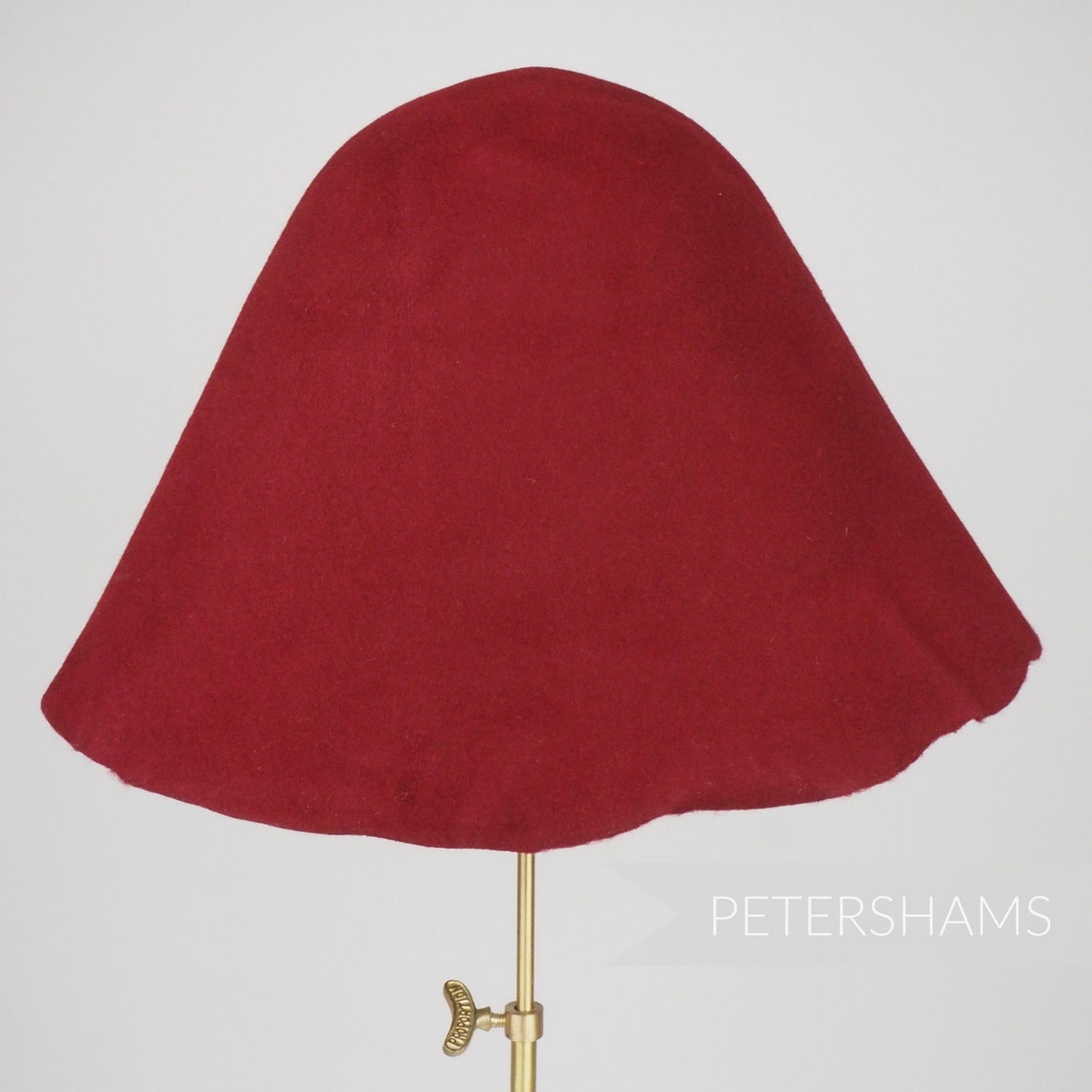 100 Wool Felt Cone Hood Hat Body for Millinery & Hat Making Etsy
