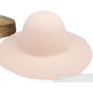 100% Wool Felt Capeline Hat Body for Millinery & Hat Making - Shell