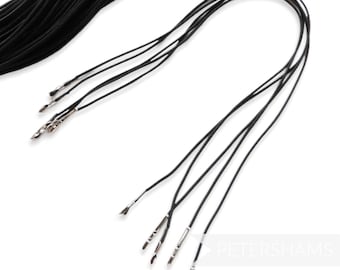 Black Elastic Hat Bands with Prongs for Fascinators for Millinery