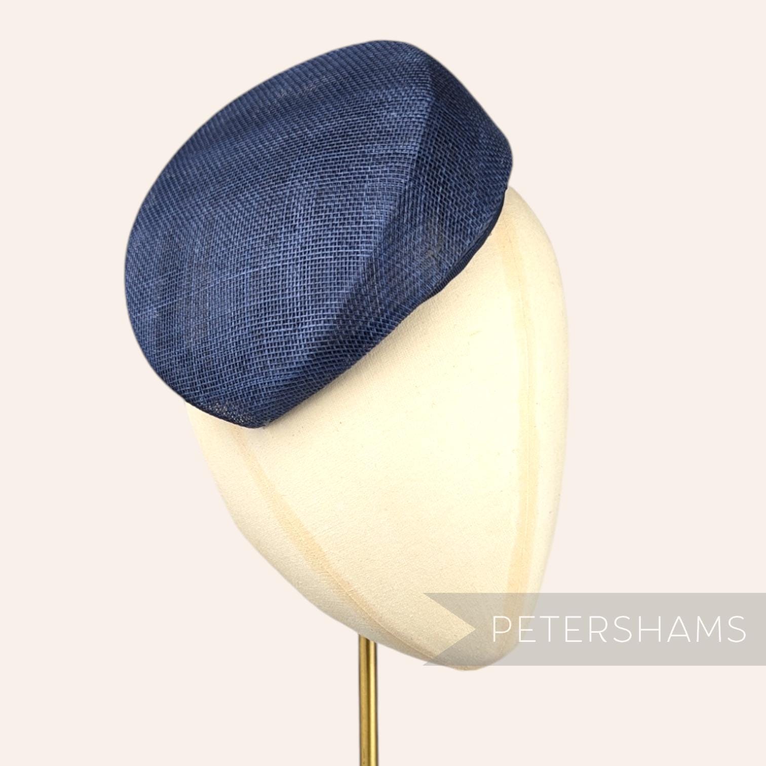 ★SCULPTOR★ Marine Pillbox Hat Navy SC25S607NA Sailor Pillbox Hat | Navy Blue | Nautical Pin-up | Sailor