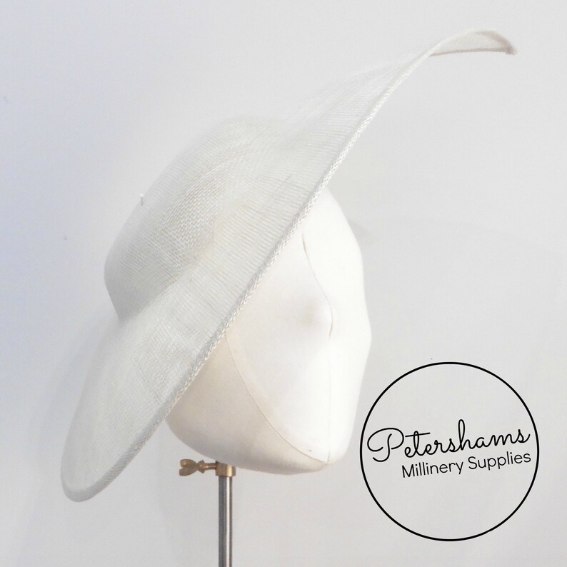 Extra Large Pointed Tip Sinamay Fascinator Hat Base for Etsy