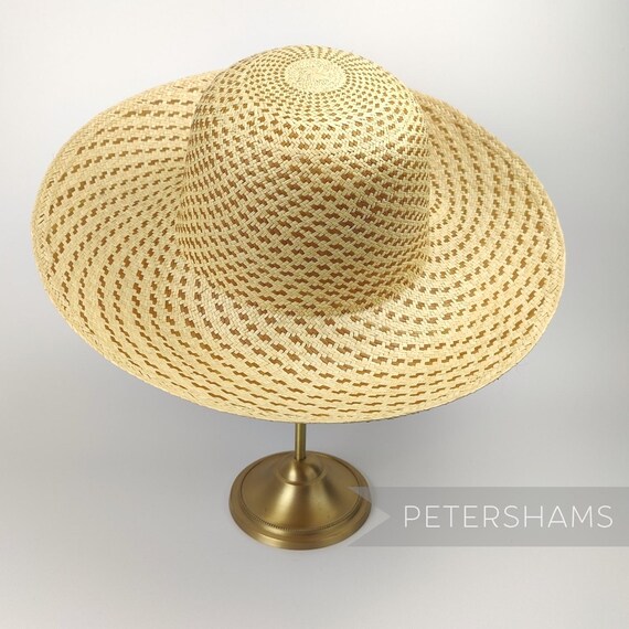 エクアドル産 パナマ麦わら製 ケープラインハット ボディ（帽子作り