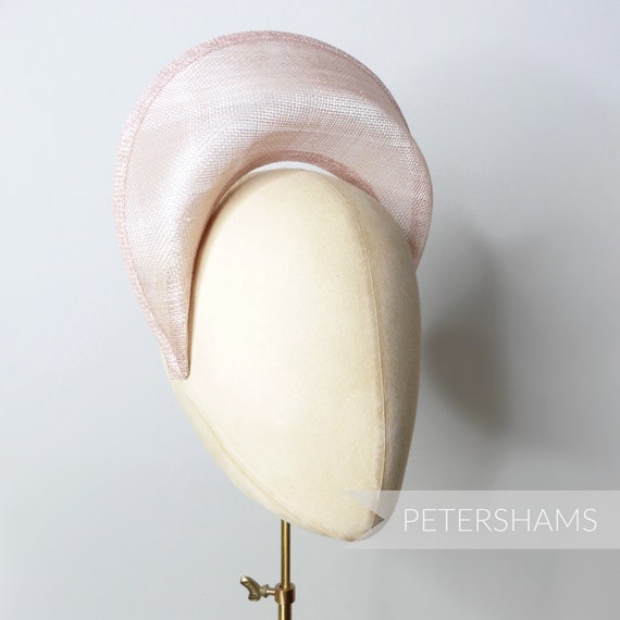 Halo Crown Sinamay Fascinator Hat Base 