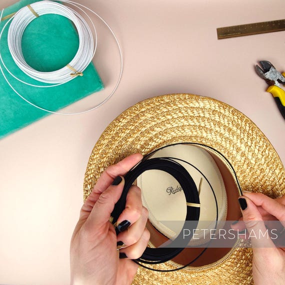 Wire How To Stiffen A Straw Hat Brim A Cowboy How To Stiffen Felt