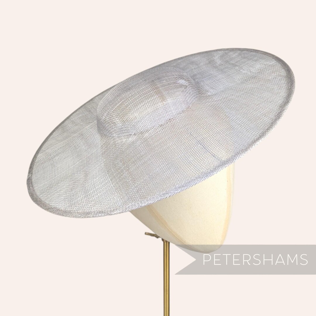 5599 Fascinators Hat Base Diy Sinamay Millinery Making Supplies Sinamay Hat Base for Fascinator DIY (Apricot) - Walmart.com main image 4