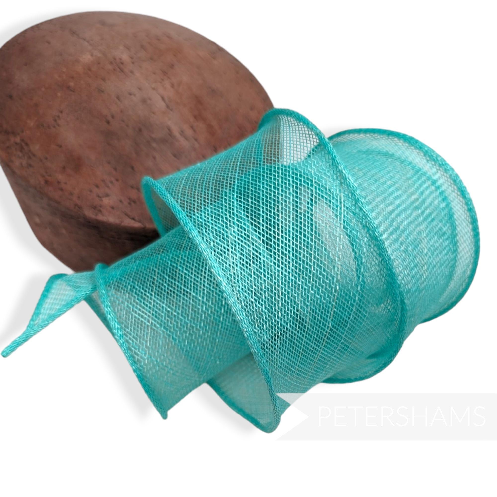 Hand Rolled Sinamay Ribbon Trim for Millinery, Hat Making