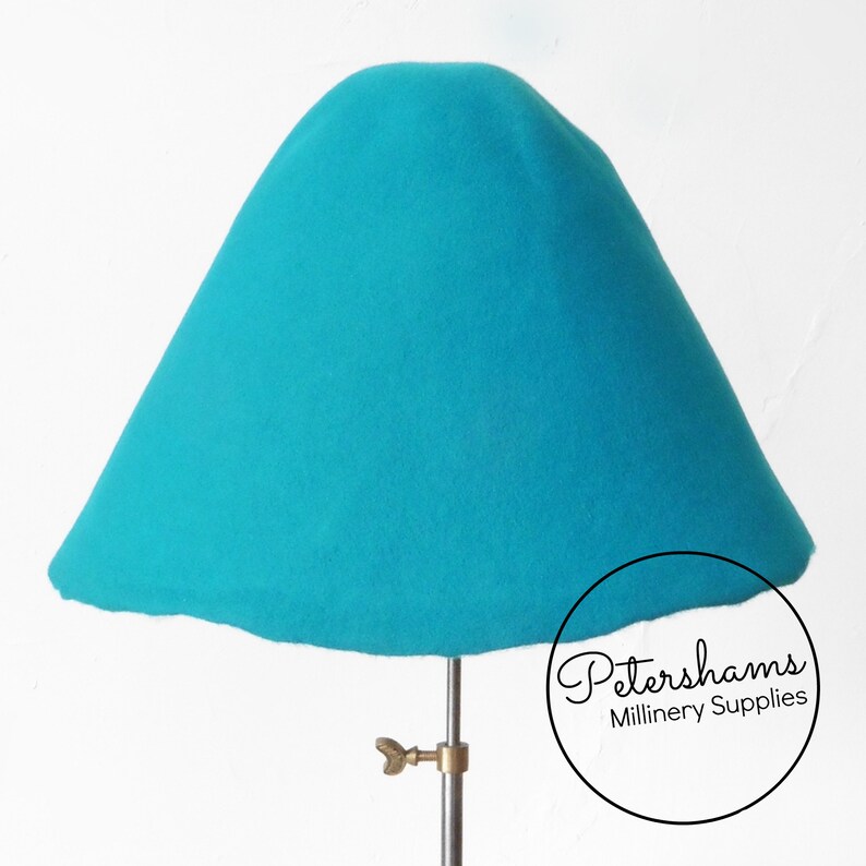 100 Wool Felt Cone Hood Hat Body for Millinery & Hat Making Etsy