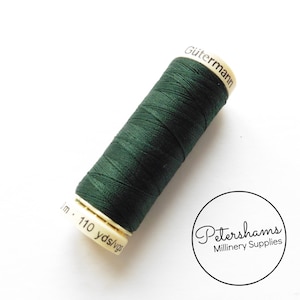 Gutermann Sew-All Polyester Thread Spool 100m (110 yards) - Dark Bottle Green #472