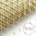 9 Inch (23cm) Russian / French Veiling for wedding blusher veils, fascinators and millinery 1m (1.09 yards) - Metallic Gold