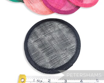 Moda donna Sinamay Millinery cappello fai da te Fascinator