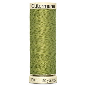 Carretel de linha de poliéster Gutermann Sew-All, 100 m (110 jardas) - Verde Oliva nº 582