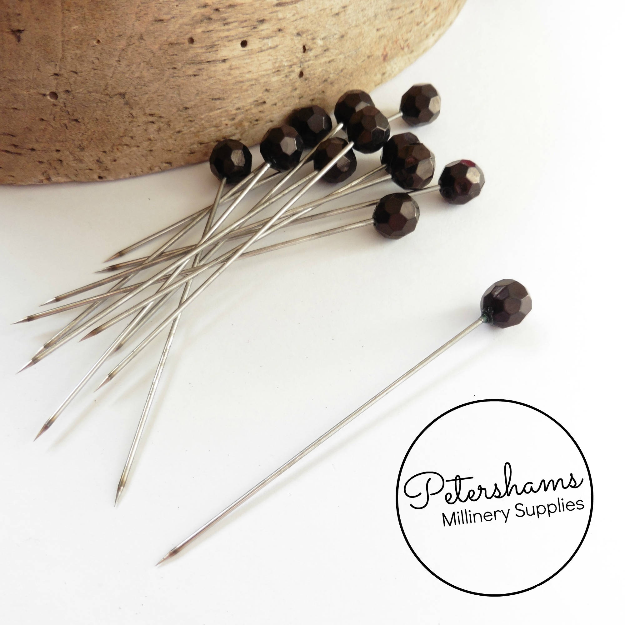 Set of 12 Extra Long 9cm 3.5 inch Hat Pin Style Beaded Etsy