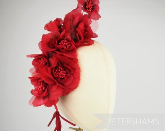 Vintage Millinery Flower 2/" Crocus German Realistic Bunch w//3 Pick your color NE