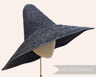 Vintage Kaminski Australia Straw Sun Hat 100% Raffia Helen  display picture 1
