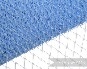 Light Blue 9 Inch (23cm) Veiling for Fascinators & Millinery