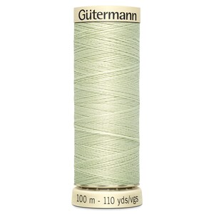 Carretel de linha de poliéster Gutermann Sew-All, 100 m (110 jardas) - Verde menta nº 818