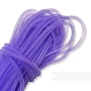 8mm Tube Millinery Crin (Crinoline, Horsehair Braid) for Hats, Millinery, and Fascinators - Lilac