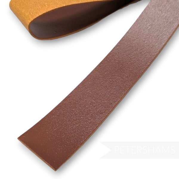 3cm Bonded Leather Hat Band / Sweatband for Millinery and Hat Making - Brown