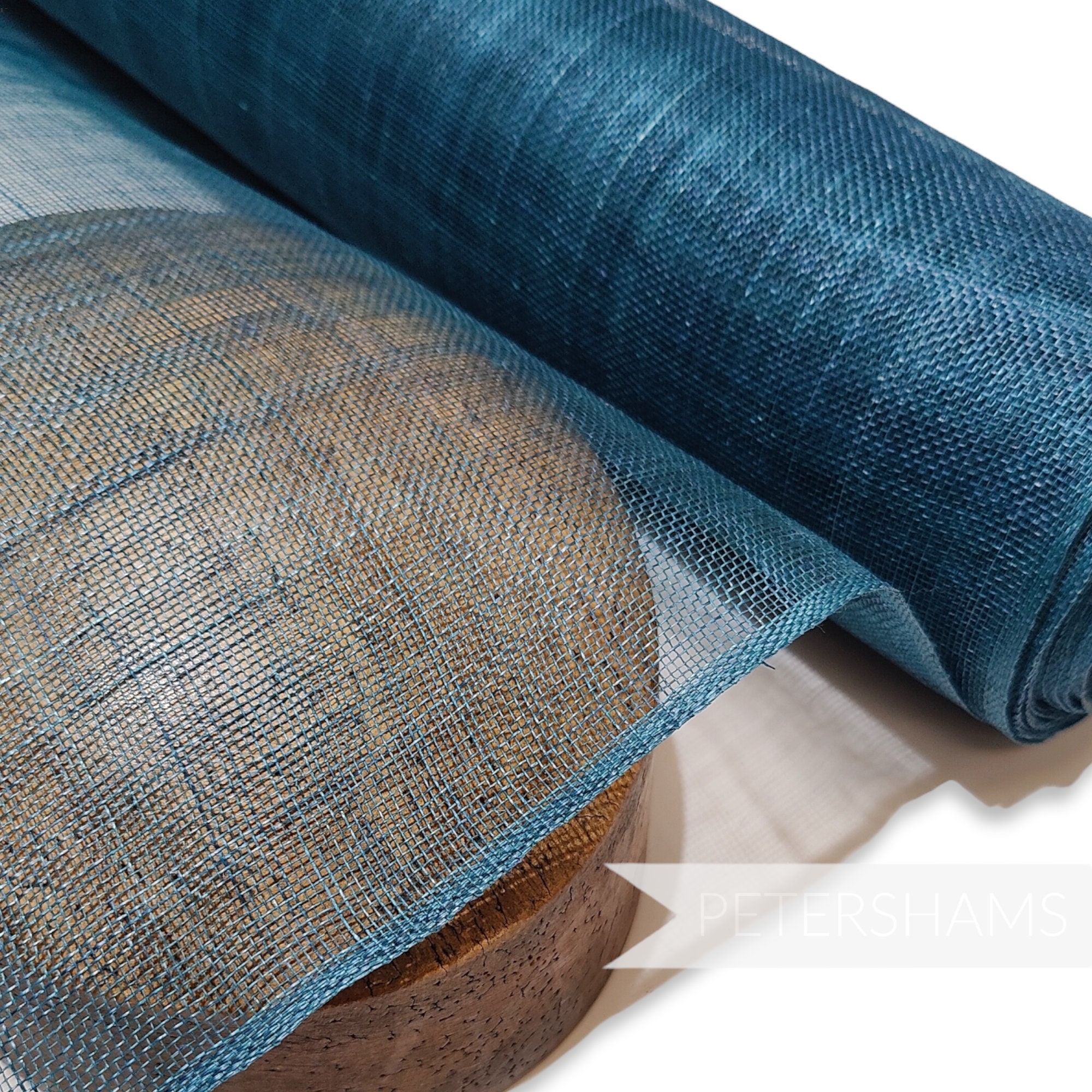 Rouleau De Ruban SINAMAY Bleu Et Argenté - 9,14m X 7,62cm - Neuf