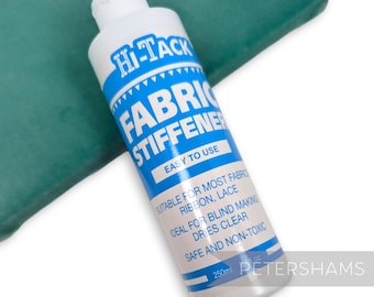 Hi-Tack Fabric Stiffener HT1600 for Lace, Bows & Fabric - 250ml