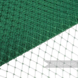 グラスグリーン 9インチ (23cm) ベール（ファシネーターや帽子用）