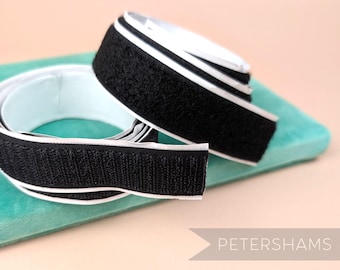 25mm Black Self-Adhesive Hook and Loop Fastening Tape for Crafting, Haberdashery & Millinery - 1m
