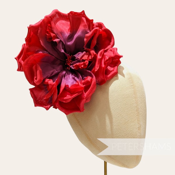 Red Hair Flower Etsy UK