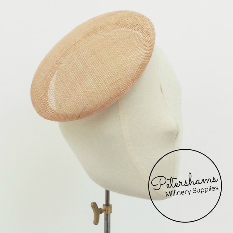 FINGERINSPIRE Sinamay Hut Fascinator Basis - 4 Stück Tropfenform Für Millinery DIY