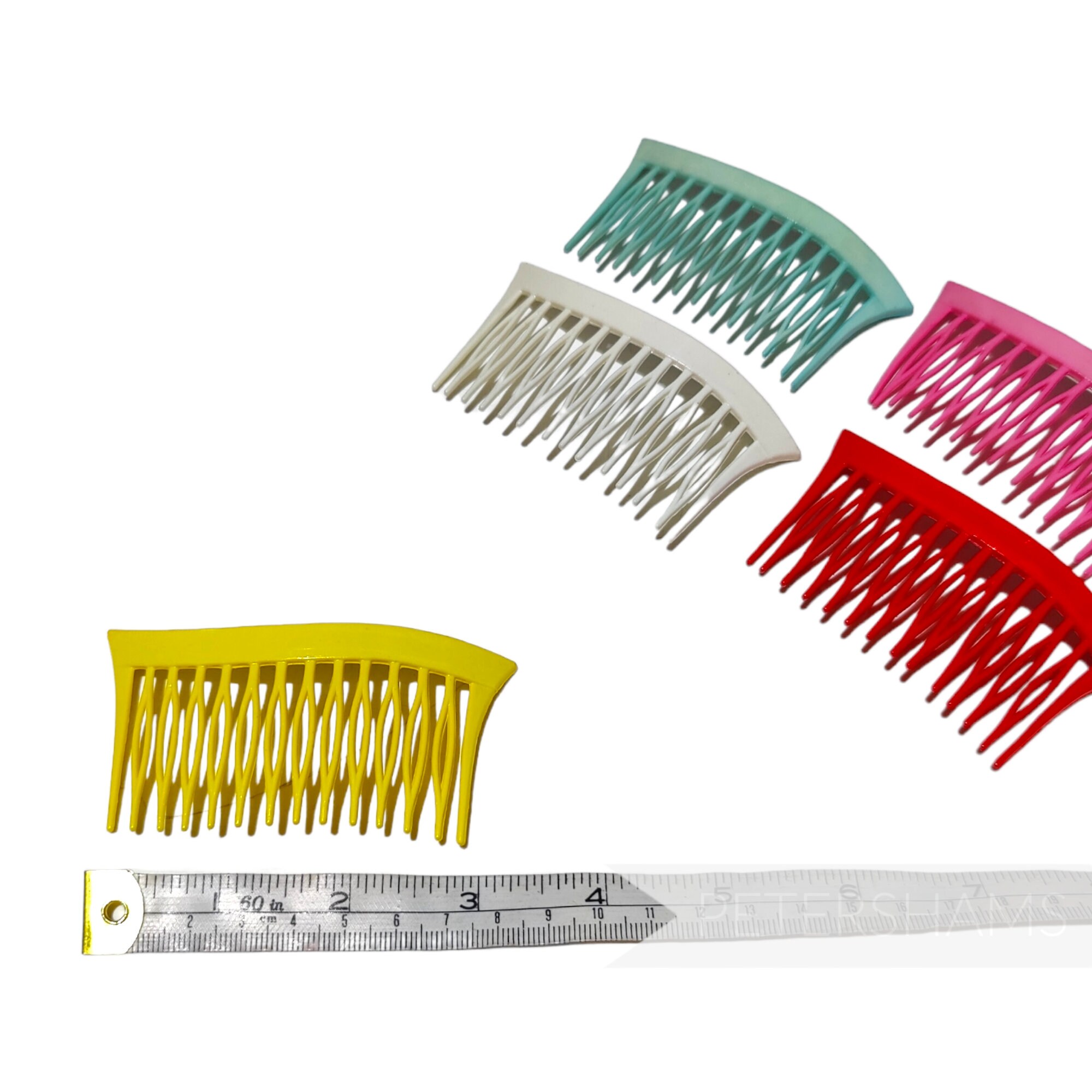 Vintage 80’s Wave Hair Combs Vintage 6 main image 2