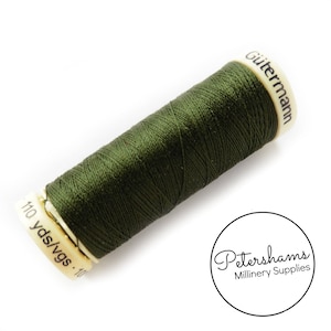 Gutermann Sew-All Polyester Thread Spool 100m (110 yards) - Bottle Green #597