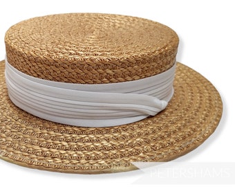 Crepe Fabric Wrap Around Puggaree Ribbon Hat Band For Millinery and Hat Making - Pale Grey