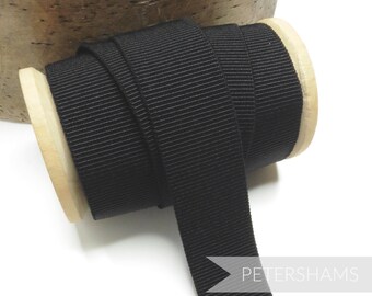 24mm Elastic Grosgrain Ribbon for Millinery Hat Trimming & | Etsy