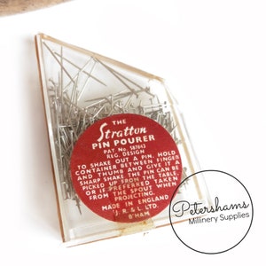 Vintage 1950&#39;s/60&#39;s &#39;The Stratton Pin Pourer&#39; Made in England for Millinery and Dressmaking