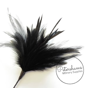 Black Ostrich Feathers. 17-20 Inch Ostrich Feather Plumes 1-100 Pcs.  Option. USA SELLER of Feather Centerpieces, Wholesale Wedding Feathers 