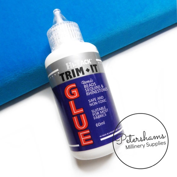Trim-it Hi-tack Glue for Beads, Sequins & Diamante 60ml Bottle 