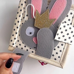 Busy Book Montessori | Toddler Quiet Book Top Quality | Sensory Toy | Activity Toy for Boys and Girls | Gift for a Child