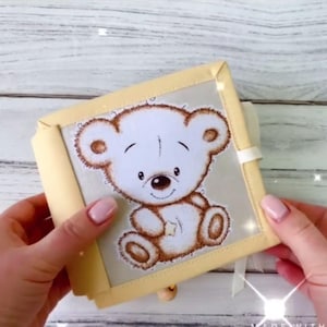 Mini Sensory Book for Toddler | Development Montessori Book | Quiet Book | Busy Book for Children Autism | Toddler Gift | 1-Year-Old Gift
