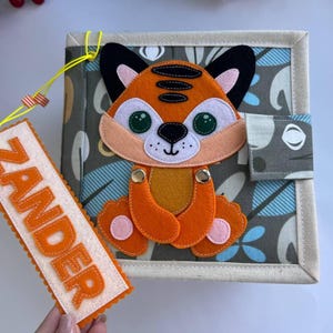 Montessori Soft Book | Montessori Quit Book |  Soft Activity Book | Montessori-inspired toys | Montessori Toy |  Sensory Development Book
