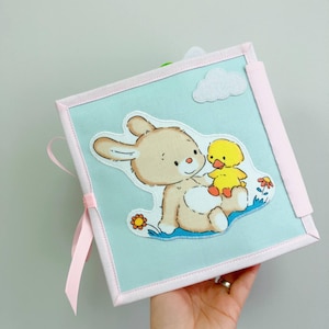 Personalized quiet book | first birthday gift | baby gift | baby development book | Montessori toy
