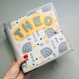 Handmade Sensory Book for Toddler Development Montessori Book | Quiet Book | Busy Book for Children Autism | Toddler Gift | 1-Year-Old Gift