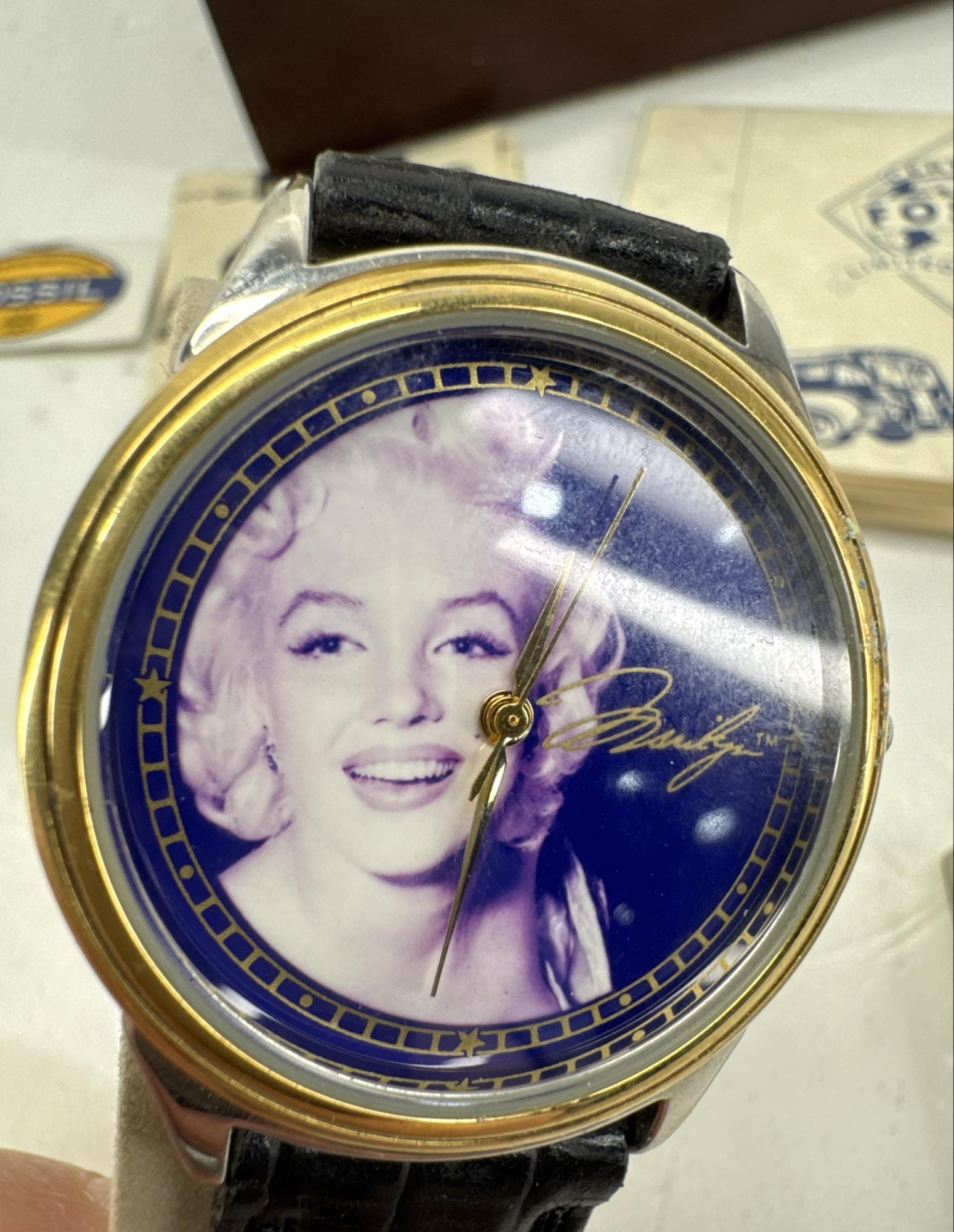 Marilyn Monroe Vintage Watch (OS) Marilyn Monroe Limited Edition 1995 ( 13290/20000 ) Official  main image 2