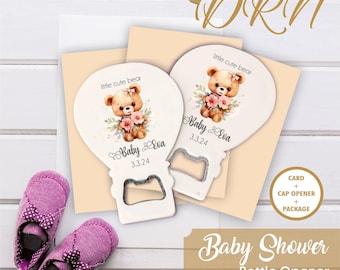 100 pcs Magnet Opener Favors, Fun Practical Keepsakes for Guests, Ideal Gift for Celebrating New Arrivals, Baby Shower Magnet Opener