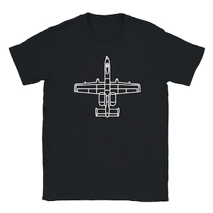 A-10 Thunderbolt t-shirt | fighter jet shirt, A10 warthog tee, military aircraft shirt, Gildan 64000