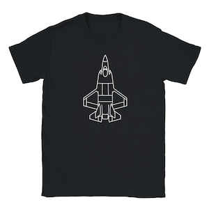 F-35 Lightning II t-shirt | fighter jet shirt, F35 JSF tee, military aircraft shirt, Gildan 64000