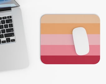 Sunset Mouse Pad, Aesthetic Office Decor, Desk Accessory, Mouse Pad