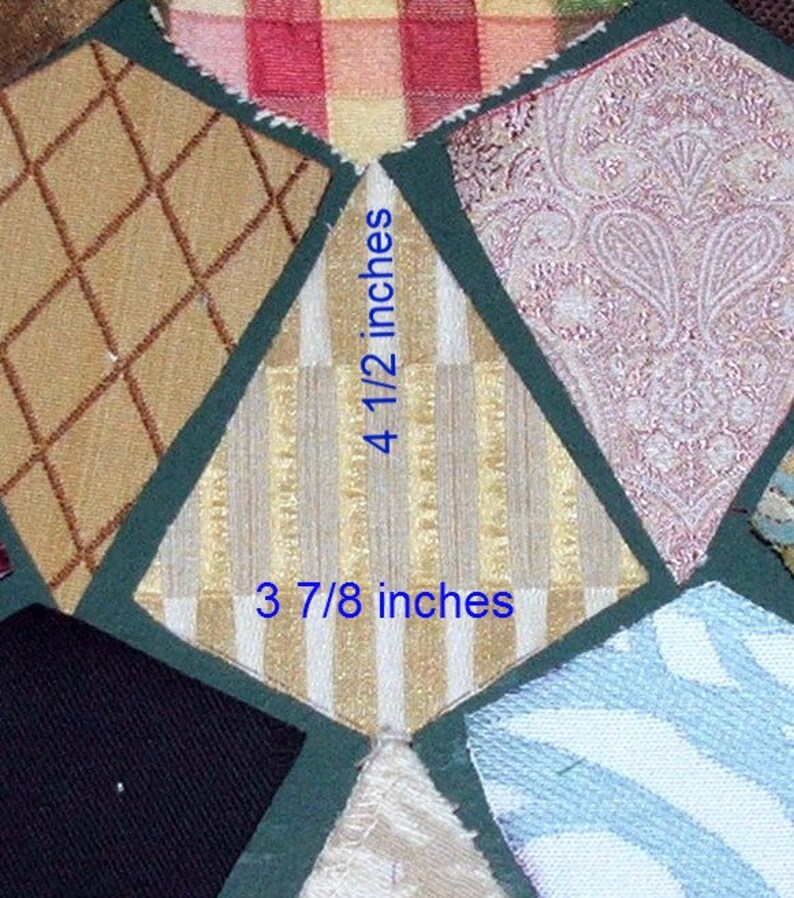 20 Precut Kite charm quilt pieces