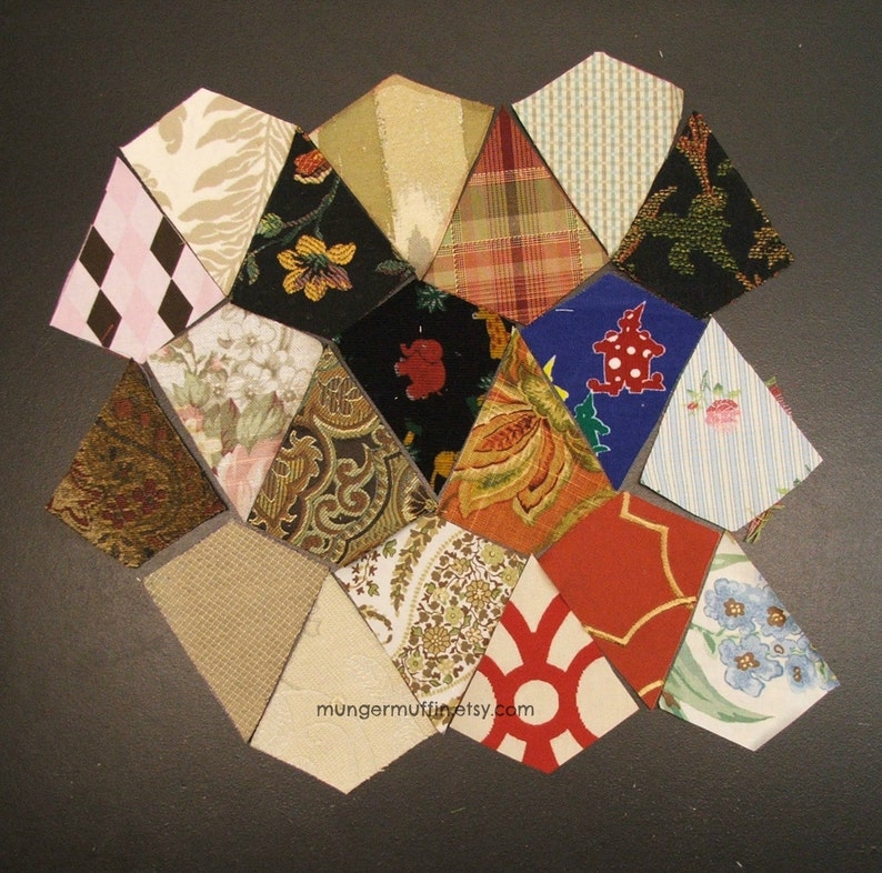20 Precut Kite charm quilt pieces