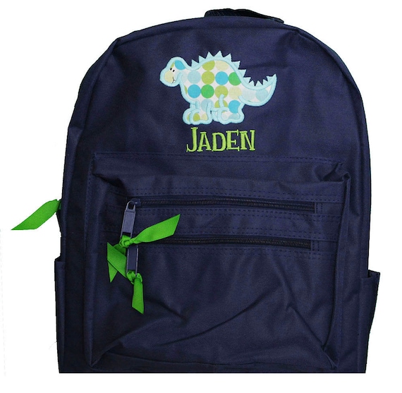 baby boy personalised backpack